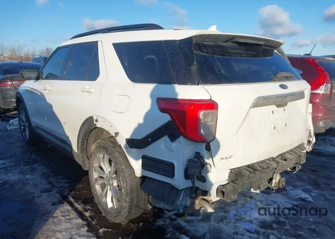 2024 Ford Explorer Xlt из США, поврежденный, VIN 1FMSK8DH0RGA09833